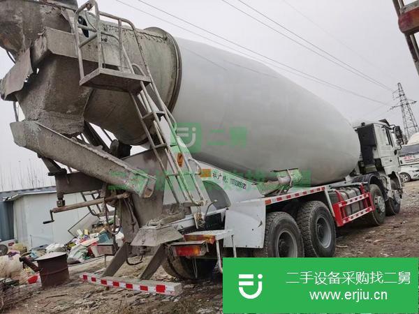 湖南出售二手19年德龍22方攪拌車