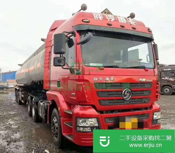 湖北出售二手油罐車375馬力國四可以提檔