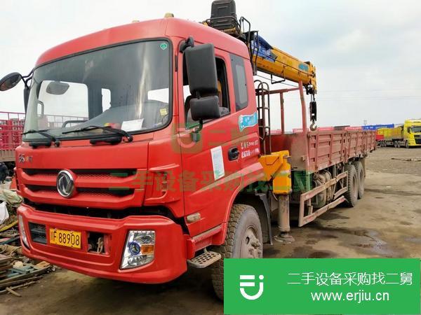 四川出售二手后八輪國五隨車吊