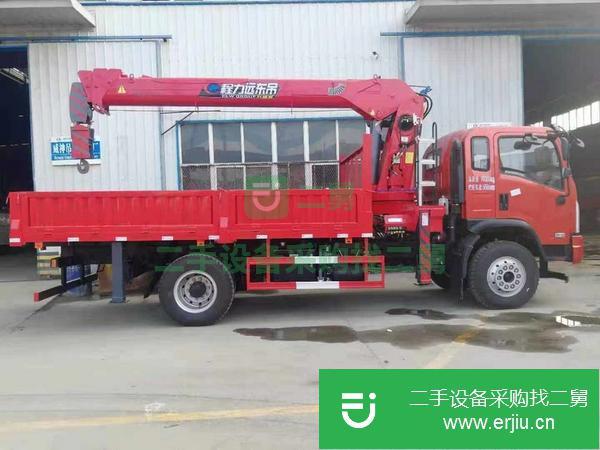 廣東出售二手大運8噸隨車吊