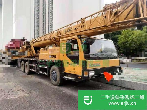 廣東出售二手09年12月徐工25k-1汽車吊