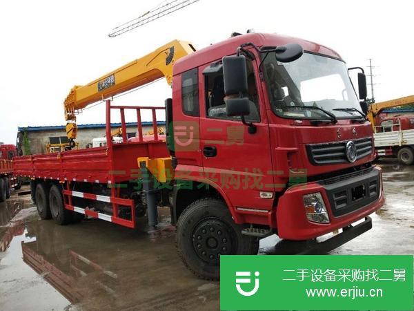 云南出售二手東風后八輪12噸隨車吊