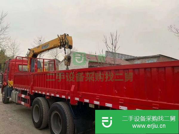 遼寧出售二手15年4月徐工6.3噸后八輪隨車吊
