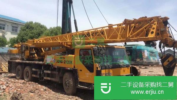 湖北出售二手徐工吊車四節(jié)臂國三沒事故