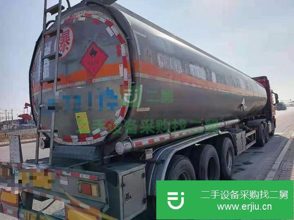 河北出售二手紅巖杰獅33噸半掛車
