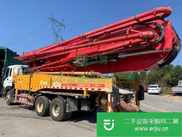 山西出售二手18年國五三一49米泵車車況嘎嘎新，整車原版