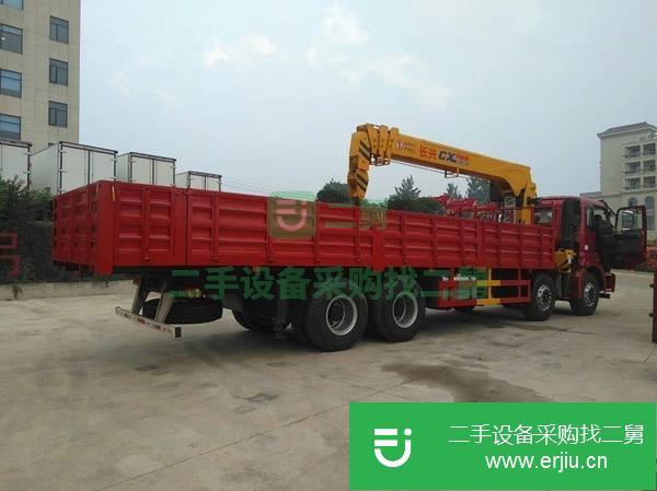 山西出售二手福田瑞沃前四后八16噸隨車吊