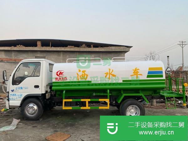 天津出售二手13年五十鈴6噸灑水車