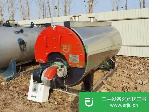 山西出售二手一噸燃氣燃油熱水鍋爐