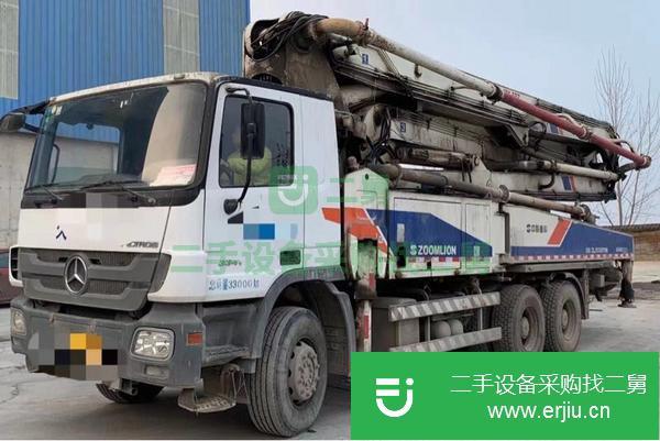湖南出售二手中聯(lián)47米大排量雙油泵泵車