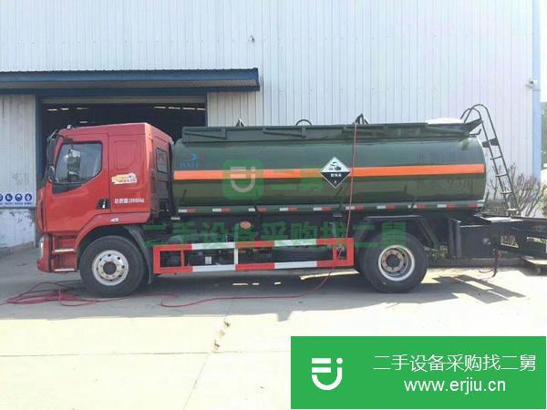 山東出售二手柳汽10噸甲醇罐式運輸車