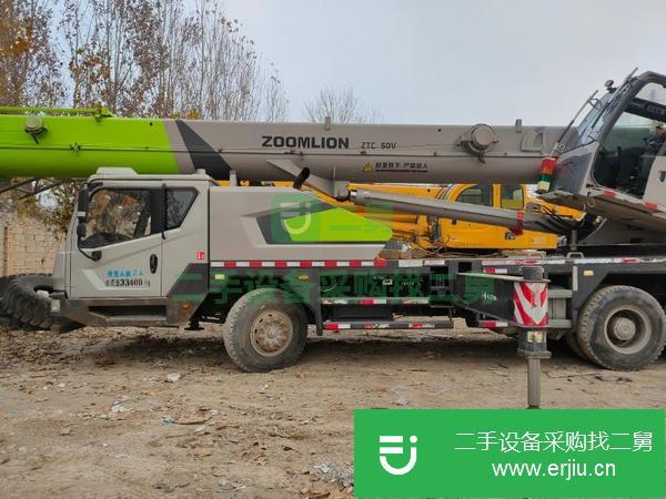 山東出售二手17年國(guó)五250v五節(jié)臂汽車吊