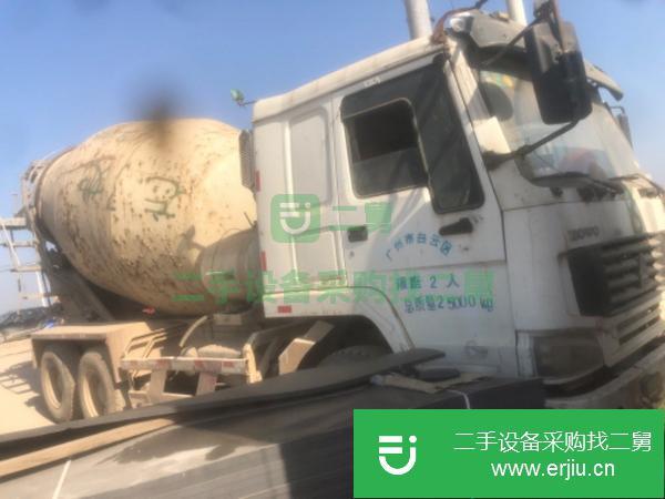 廣東出售二手12方豪沃攪拌車有手續