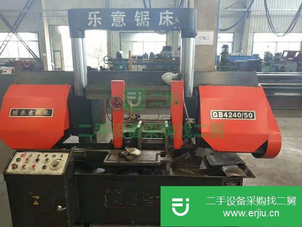 江蘇出售二手樂意GB4240-50帶鋸床