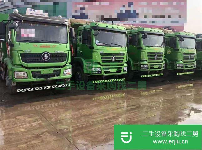 山東出售二手陜汽重卡翻斗國五5.6米自卸車