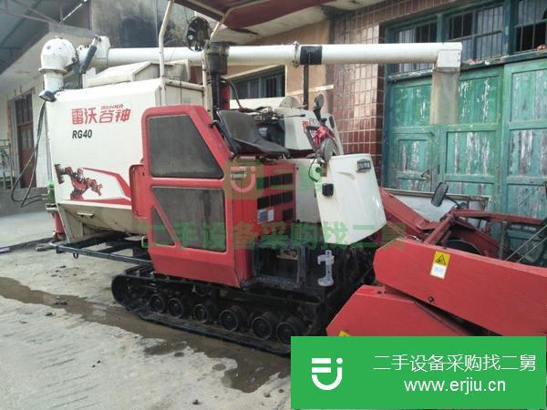 湖南出售二手15年雷沃RG40收割機