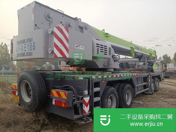 河南出售二手中聯55噸吊車手續齊全國五車況佳