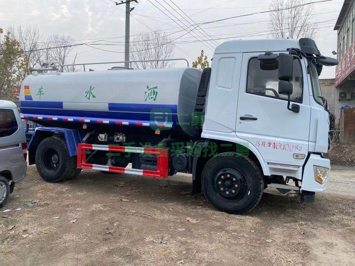 出租20年的12方灑水車，玉柴160馬力，高低速，多功能方向盤