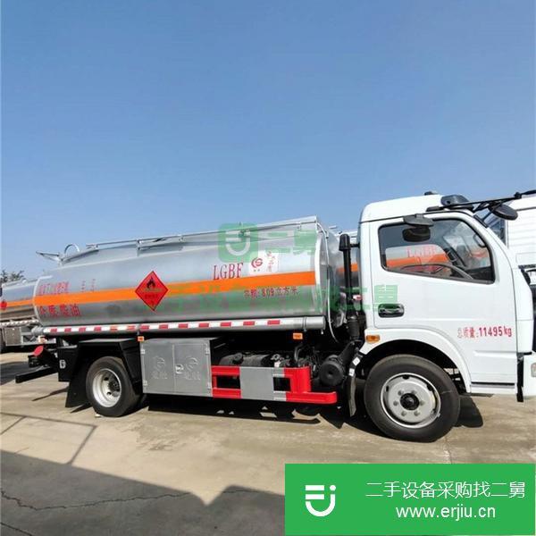 黑龍江出售二手東風8噸油罐車手續齊全