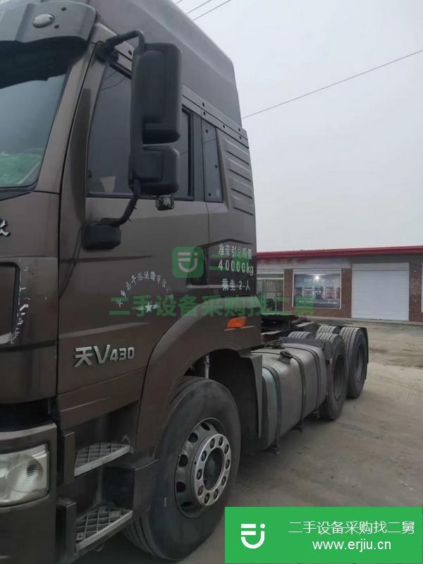 河北出售全保險解放牽引車430馬力，濰柴動力，法士特變速箱，雙油箱
