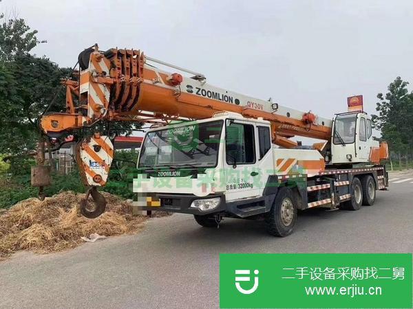 河南出售二手14年國三中聯30v汽車吊