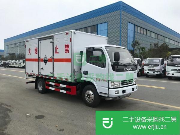 湖北出售二手東風多利卡4.2米廂式運輸車