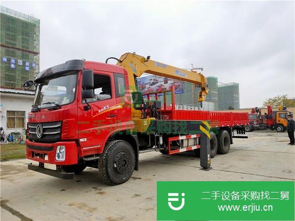 湖北出售二手東風后八輪12噸隨車吊