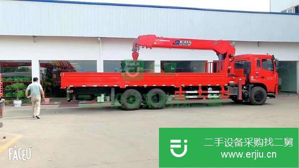 安徽出售二手后八輪12噸徐工隨車吊