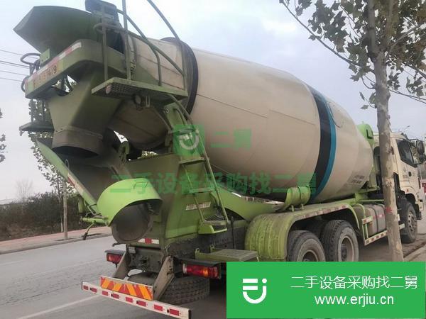 廣東出售18年大14方歐曼攪拌車  L9上裝手續(xù)齊全