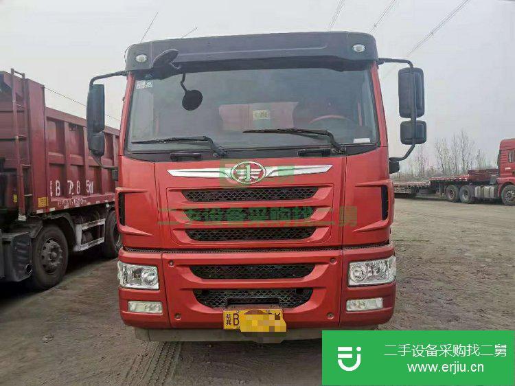 河北出售二手一汽解放270馬力自卸車國五保險(xiǎn)齊全