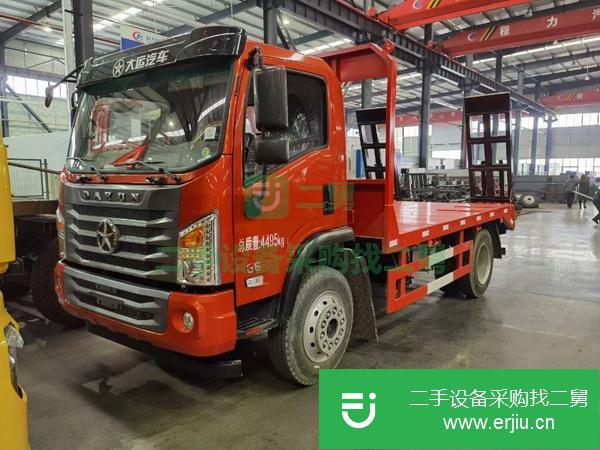 山西出售二手大運單橋平板運輸車