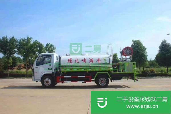 青海出售二手國六5噸東風(fēng)多利卡灑水車