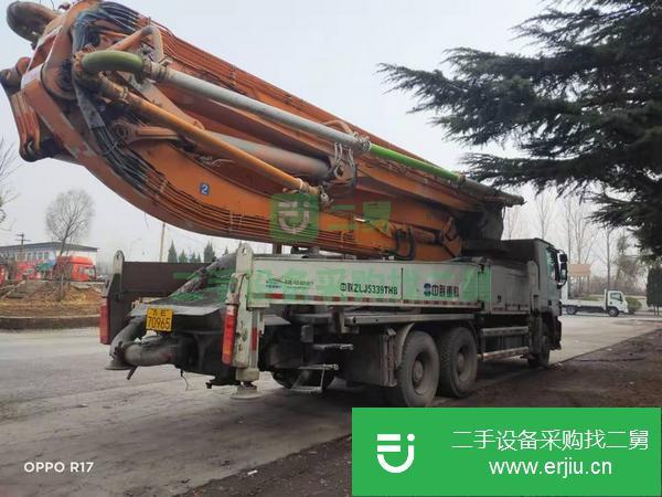 河北出售二手13年中聯49米泵車手續齊全