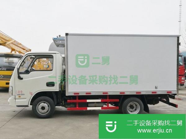 內蒙古出售二手躍進廂式150馬力冷藏車