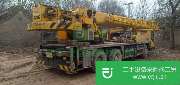 河南出售二手徐工09年底25k-1汽車吊大臂33米