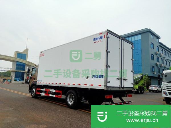 湖北出售二手福田大黃蜂6.6米210馬力冷藏車