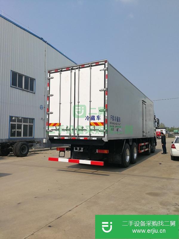 新疆出售二手東風(fēng)天龍前四后八465馬力冷藏車