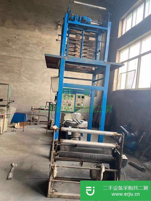 湖北出售二手700寬小吹膜機
