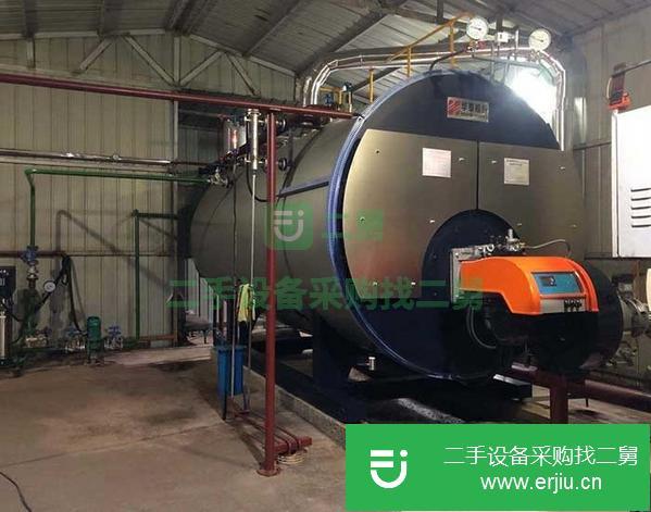 河南出售二手3噸燃氣熱水鍋爐