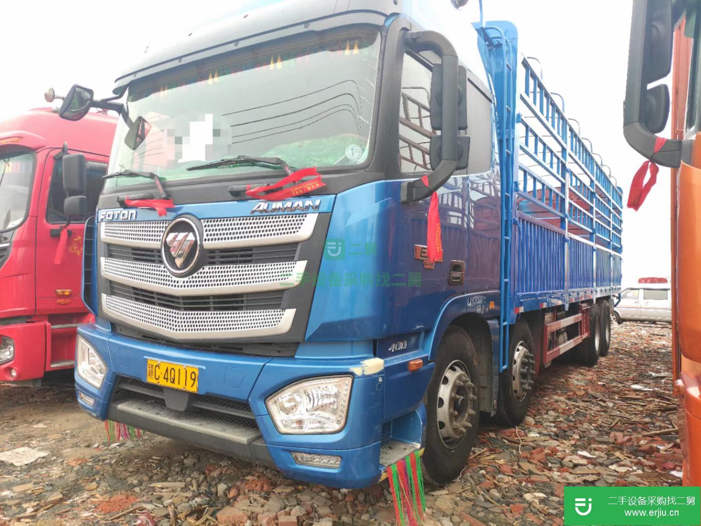 江西出售二手福田歐曼408馬力貨車