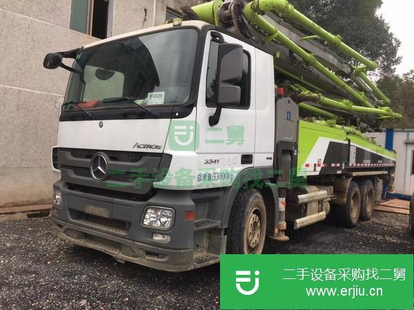 湖南出售二手中聯49米泵車手續齊全車況方量不多