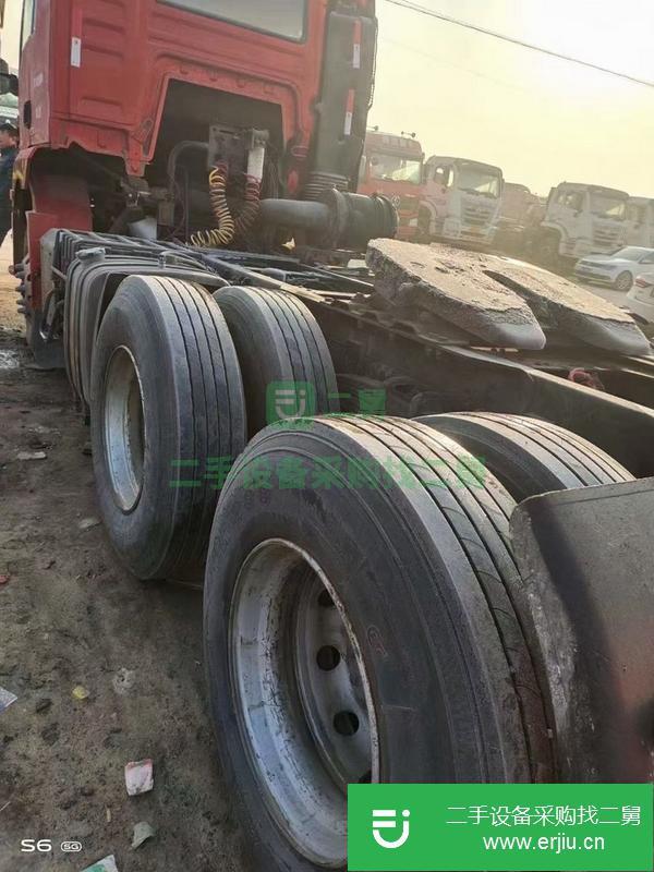 河南出售二手德龍M3000雙驅輕體牽引車原車原版無事故