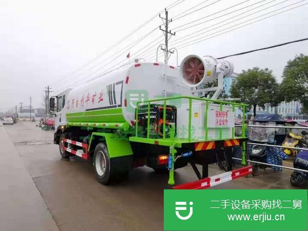 廣西出售二手12方東風灑水車玉柴200馬力,法士特8檔