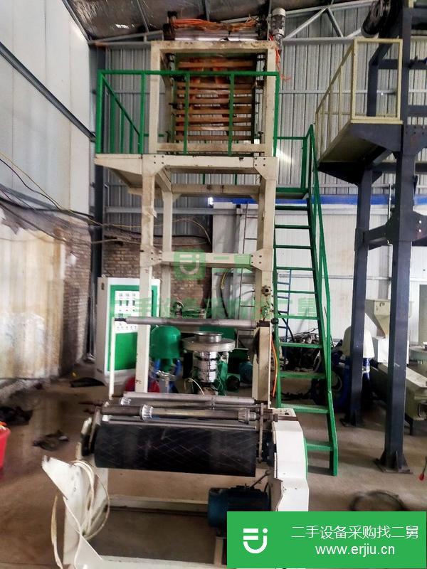 山東出售二手900寬高壓吹膜機