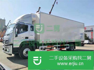 江西出售二手福田歐馬可中卡170馬力冷藏車