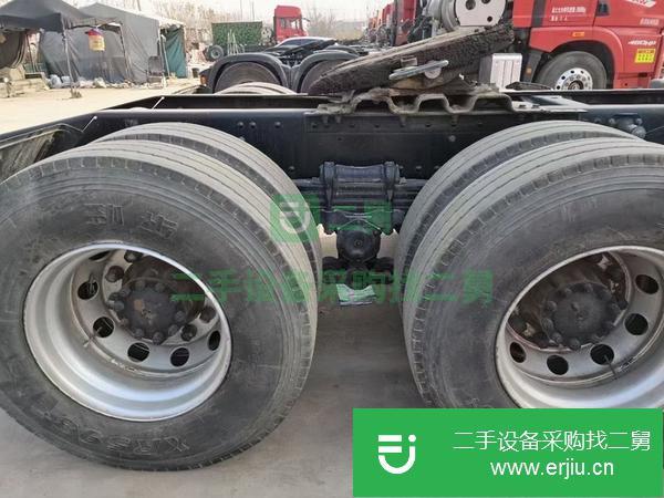 山東出售二手18年3月東風天龍啟航版420馬力牽引車