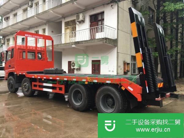 河南出售二手大運奧普力3550軸距平板運輸車