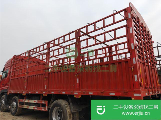江西出售二手東風(fēng)天龍292馬力前四后四高欄貨車