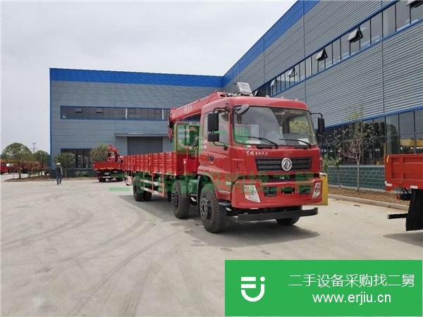 河南出售二手東風專底小三軸隨車吊
