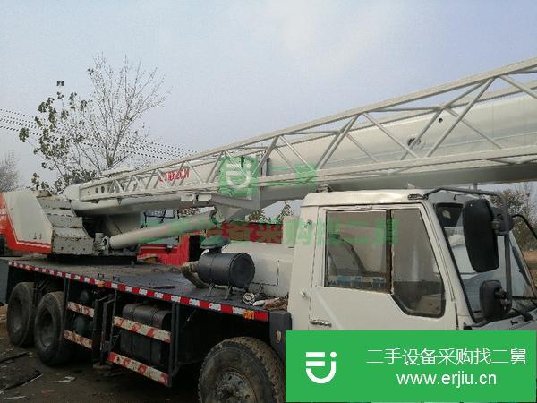 河南出售二手中聯20H吊車協議過戶手續齊全